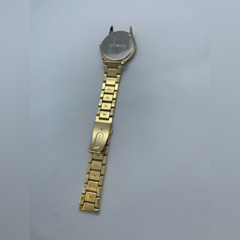 Steve Madden Unisex Date Function Bracelet Watch - image 7